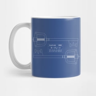 Keyblade Blueprint Mug